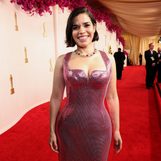 Strong silhouettes, sparkles dominate Oscars 2024 red carpet