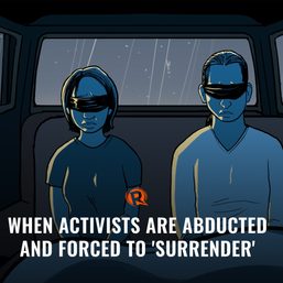WATCH: When activists are abducted and forced to ‘surrender’