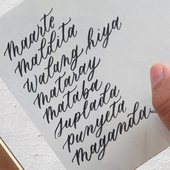 Creative workshops on reclaiming derogatory words in Filipino culture launched this October