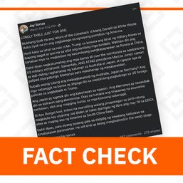 FACT CHECK: PH has 9 EDCA sites, not 19