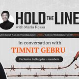 Maria Ressa talks to ethical AI advocate Timnit Gebru
