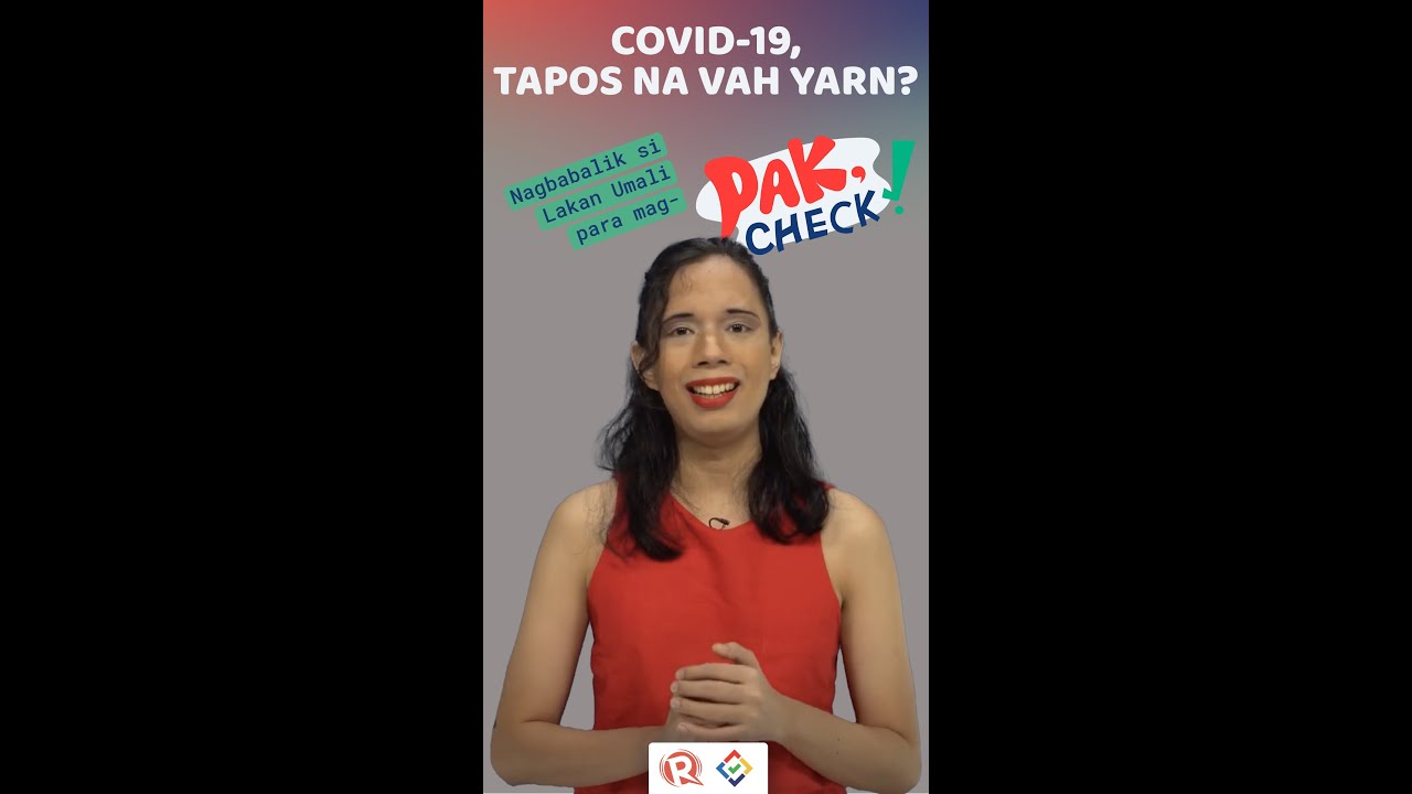 Pak, Check! Anez na meron sa COVID-19?