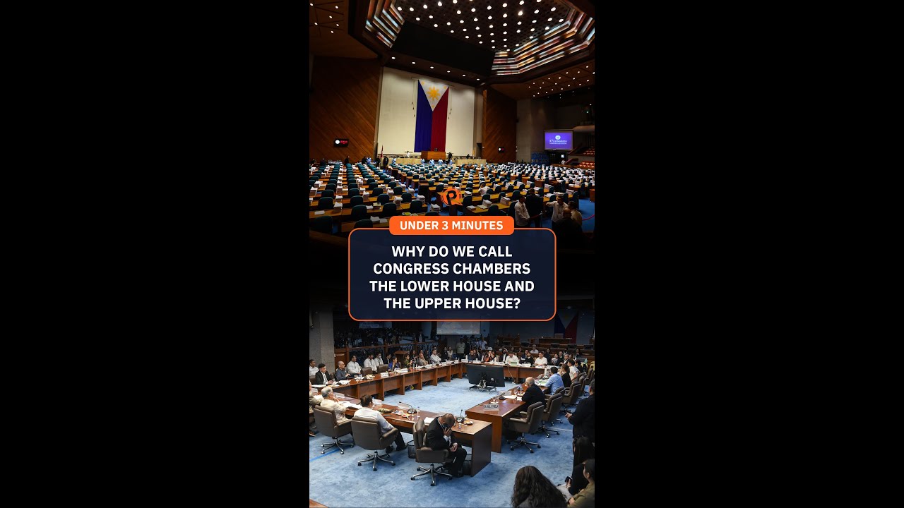 [Under 3 Minutes] Why do we call Congress chambers the lower house and the upper house?
