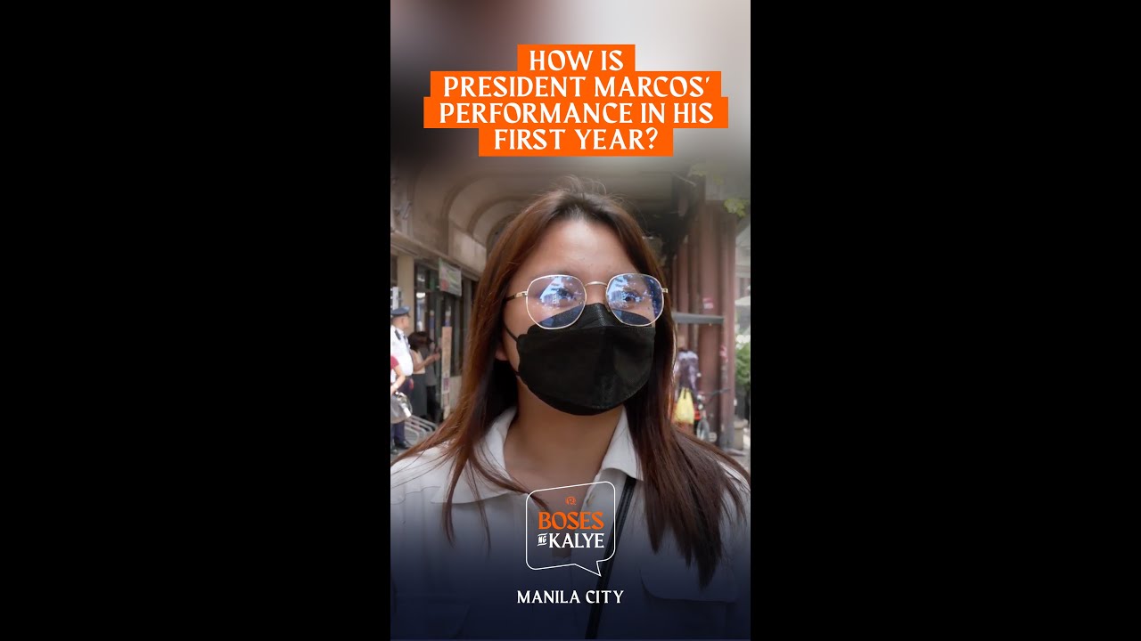 Boses ng Kalye: How is President Marcos’ performance in his first year?