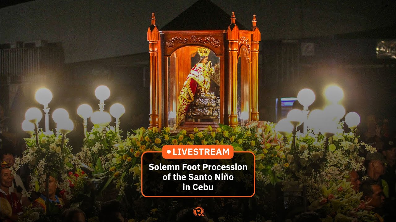 LIVESTREAM: Solemn Foot Procession of the Santo Niño in Cebu