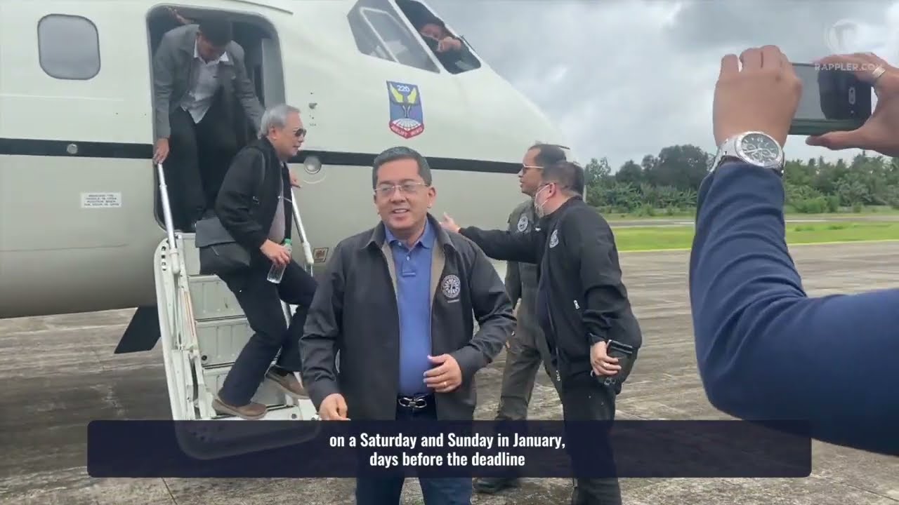 VIDEO: Comelec chief George Garcia assures poll workers in far-flung south