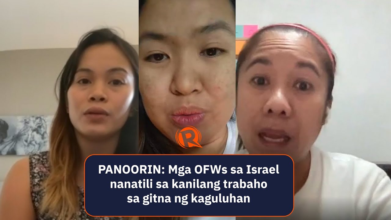 PANOORIN: OFWs sa Israel nanatili sa kanilang trabaho sa gitna ng kaguluhan