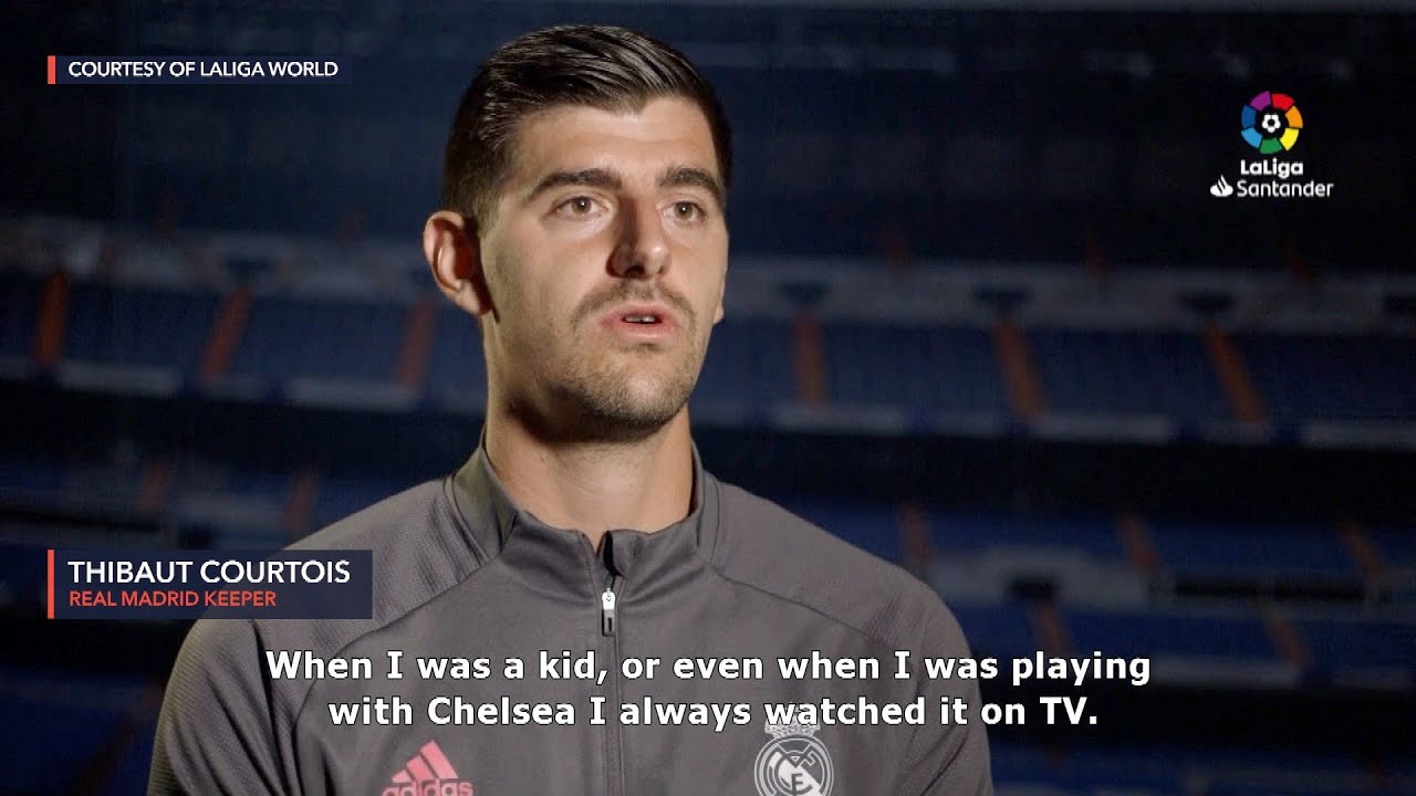 WATCH: Thibaut Courtois fulfills ElClasico dream with Real Madrid