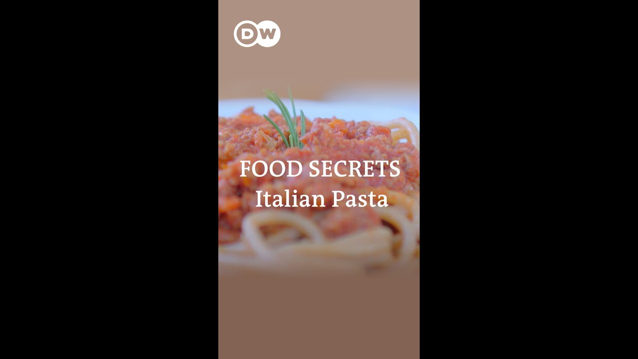 [WATCH] Food Secrets: Italian pasta – the art of producing a national staple