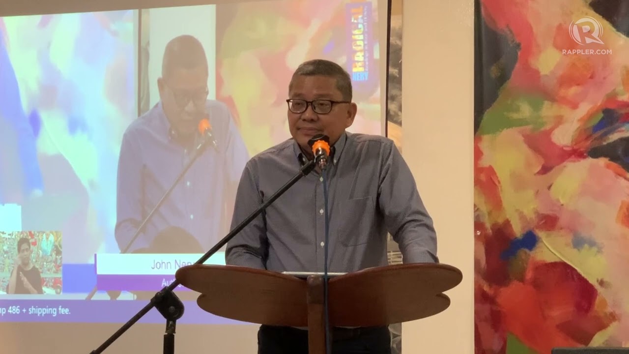 Rappler columnist John Nery launches book ‘Radical: Readings in Rizal and History’