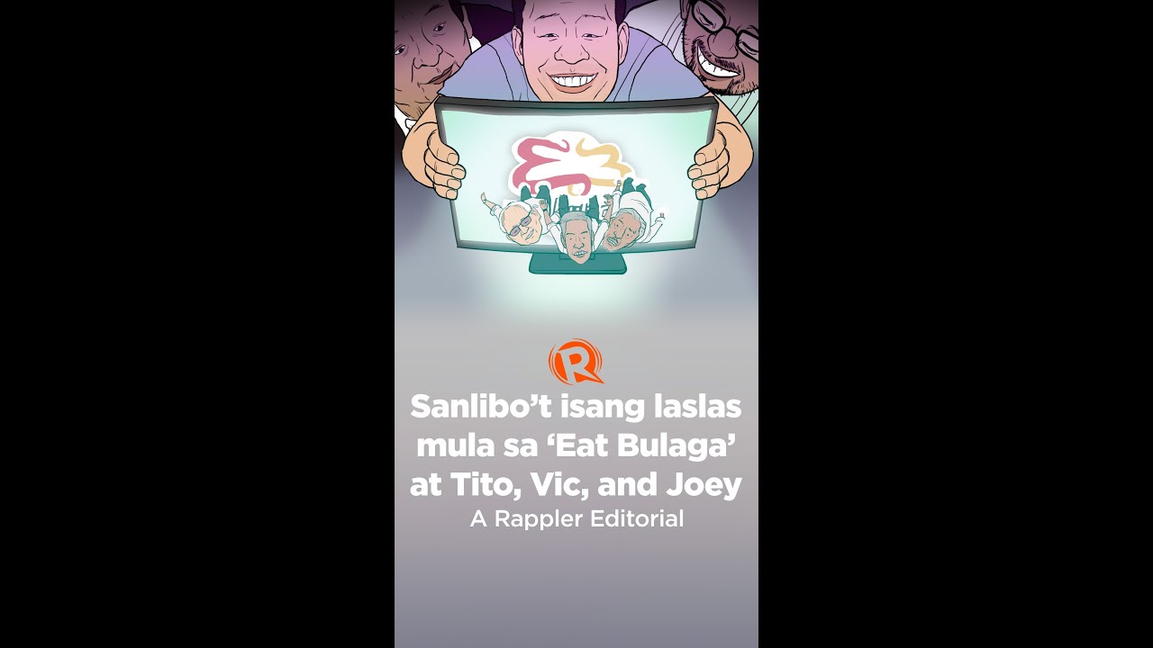 [VIDEO EDITORIAL] Sanlibo’t isang laslas mula sa ‘Eat Bulaga’ at Tito, Vic, and Joey