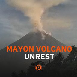 LIVE UPDATES: Mayon Volcano unrest