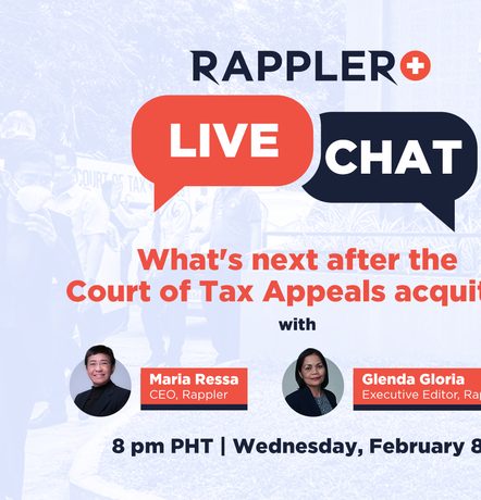 Rappler+ Live Chat with Maria Ressa and Glenda Gloria