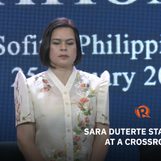 [WATCH] Sara Duterte starts 2024 at a crossroads