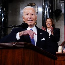 Biden knocks Trump over NATO, democracy in State of the Union address