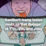 [VIDEO EDITORIAL] Sanlibo’t isang laslas mula sa ‘Eat Bulaga’ at Tito, Vic, and Joey